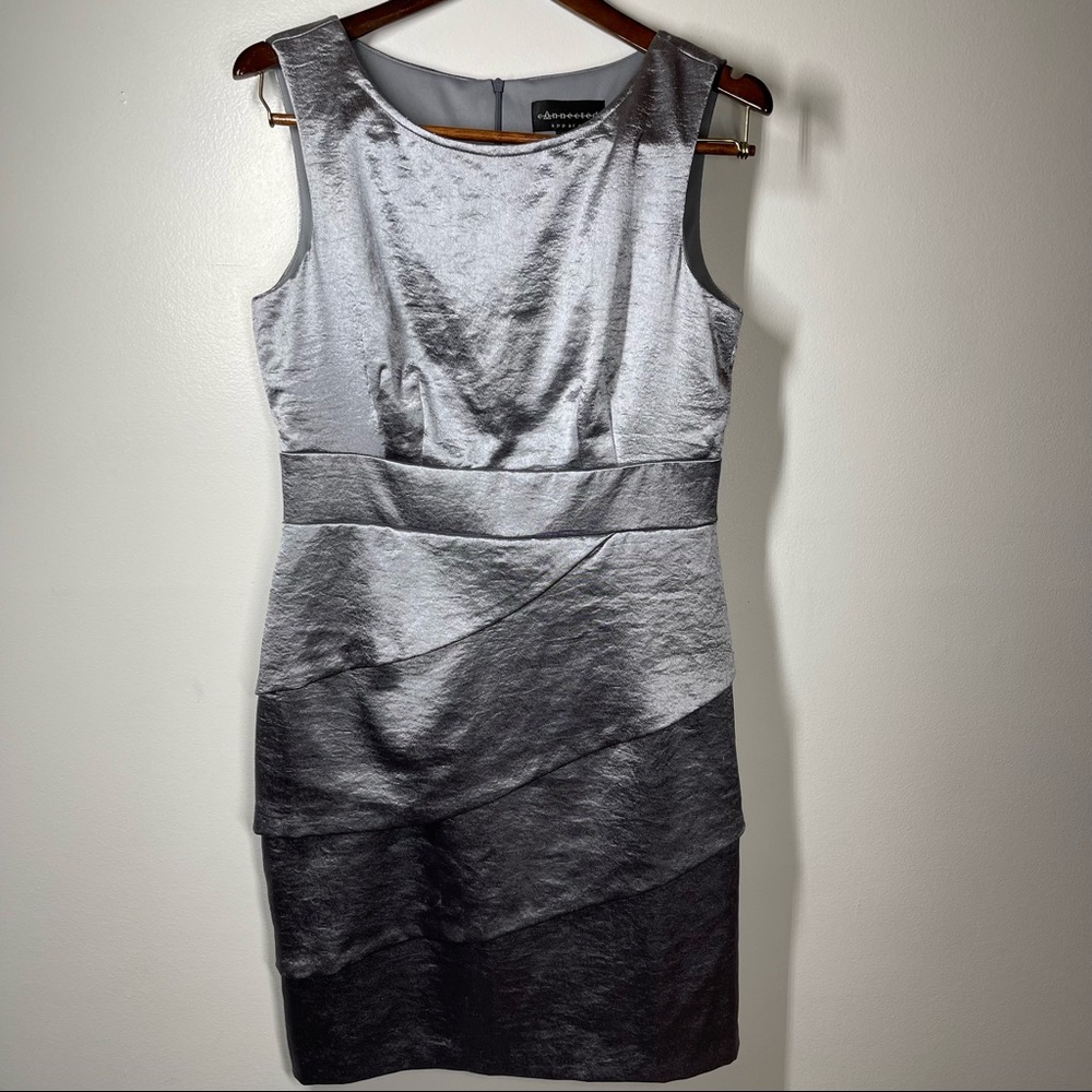 Gray Connected Apparel Formal Dress